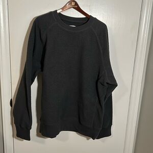 Aimee Leon Dore grey fleece sweatshirt XL